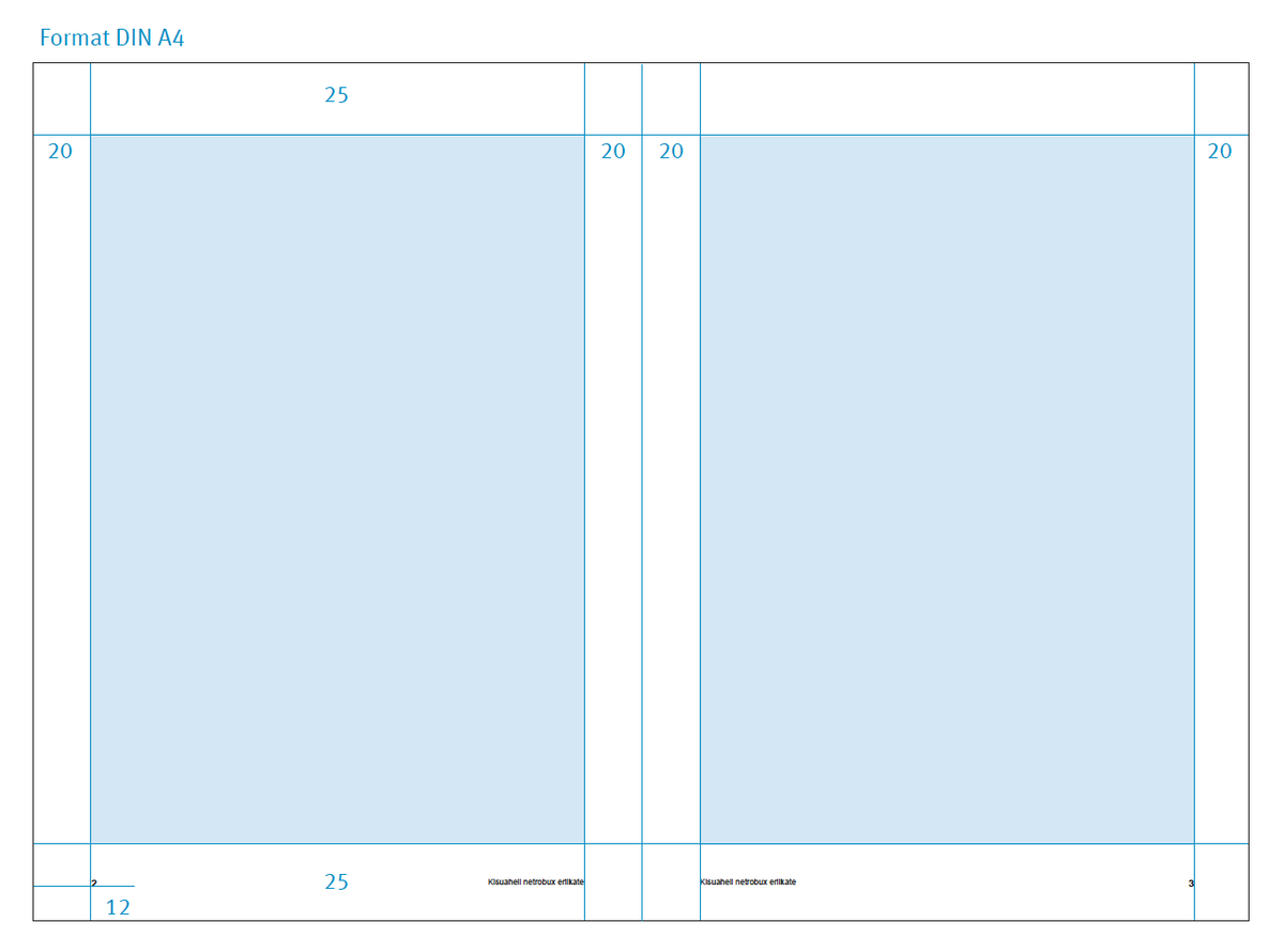 Wissenschaftlicher Bericht/Studie (Satzspiegel)