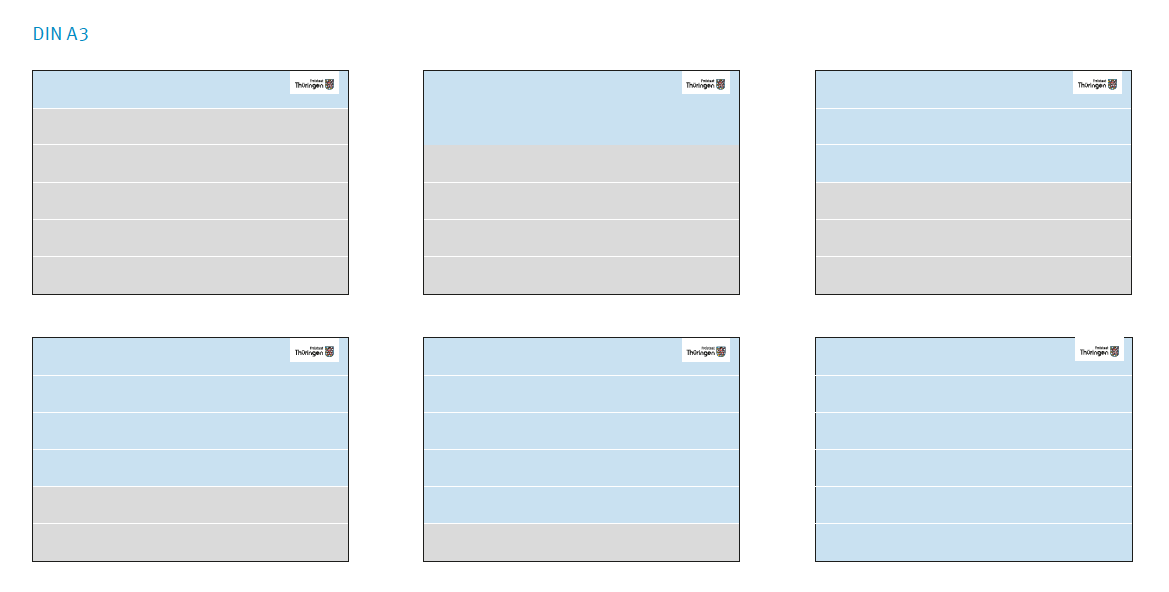 Gestaltungsraster DIN A3