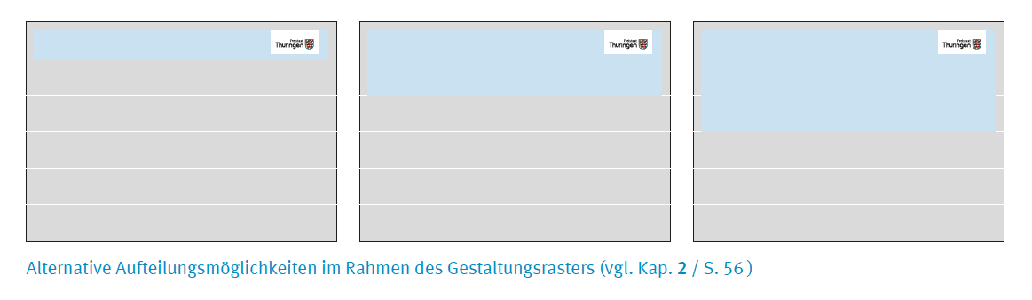 Großfläche 18/1 Vermaßung - Alternativen