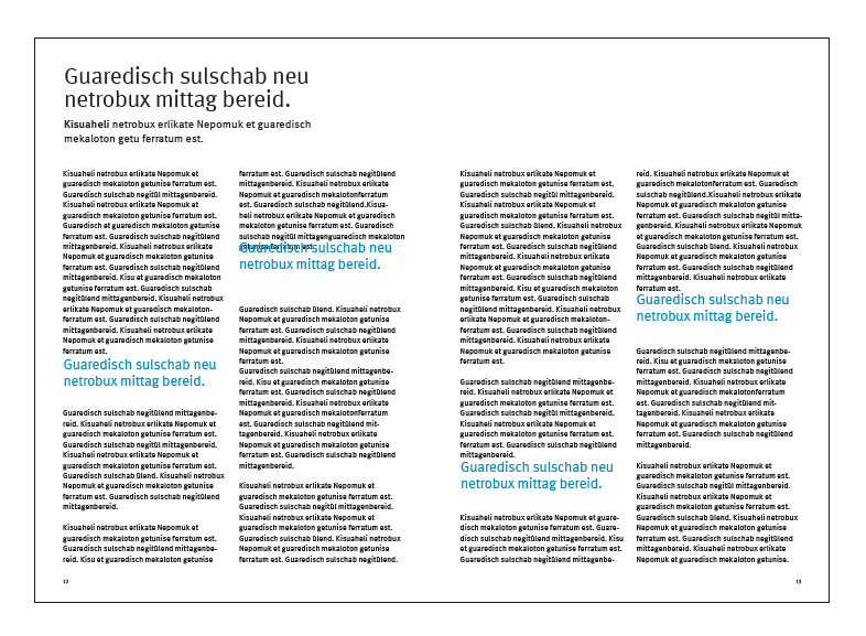 Innenseiten (Gestaltungsbeispiele) - Seite 4