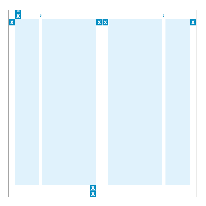 Innenseiten (Satzspiegel und Spaltenraster) - Seite 2
