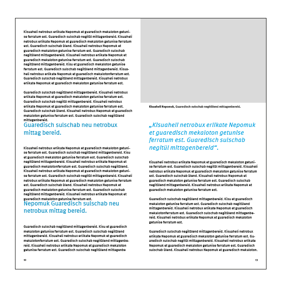 Innenseiten (Gestaltungsbeispiele) - Seite 2