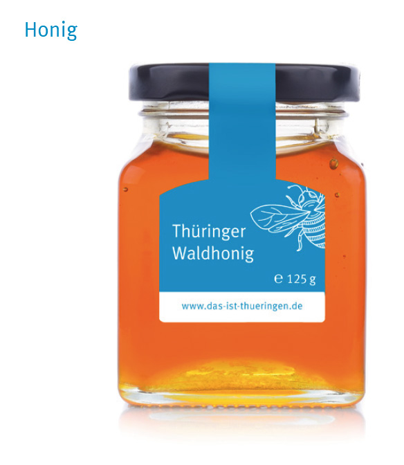 Beispiel Merchandising Honig