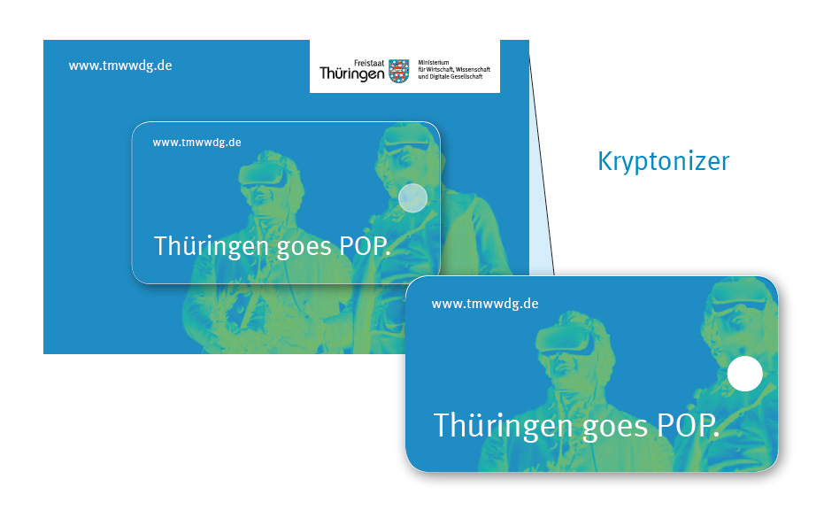 Beispiel Merchandising - Kryptonizer