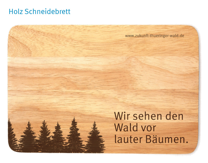 Beispiel Merchandising - Schneidebrett