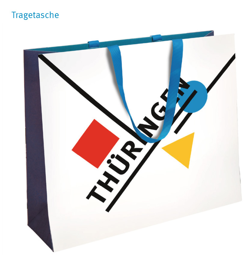 Beispiel Merchandising -  Tragetasche Bauhaus
